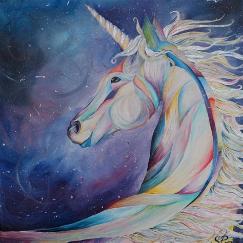 Magical Unicorn Art Print