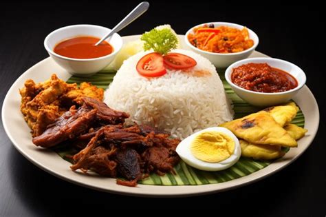 Premium AI Image | A picture of Nasi Padang