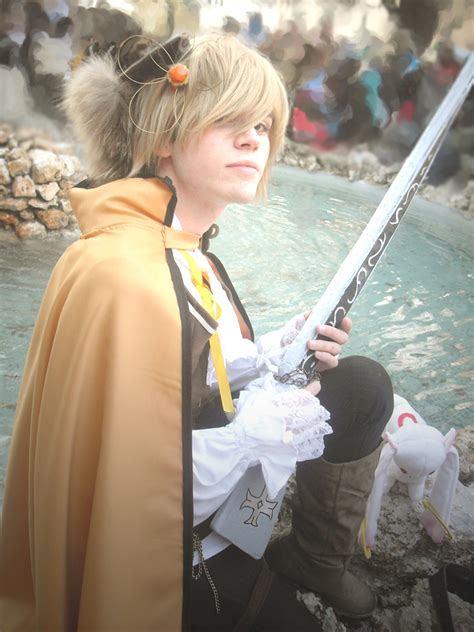 Tomoe Mami Cosplay (Male Version) - Madoka Magica by DakunCosplay on ...