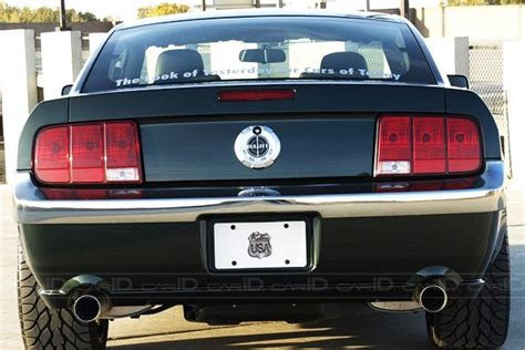 Retro USA MT1RB-A - 05-09 Ford Mustang Rear CHROME Bumper Trim 1 Pc 3M Tape