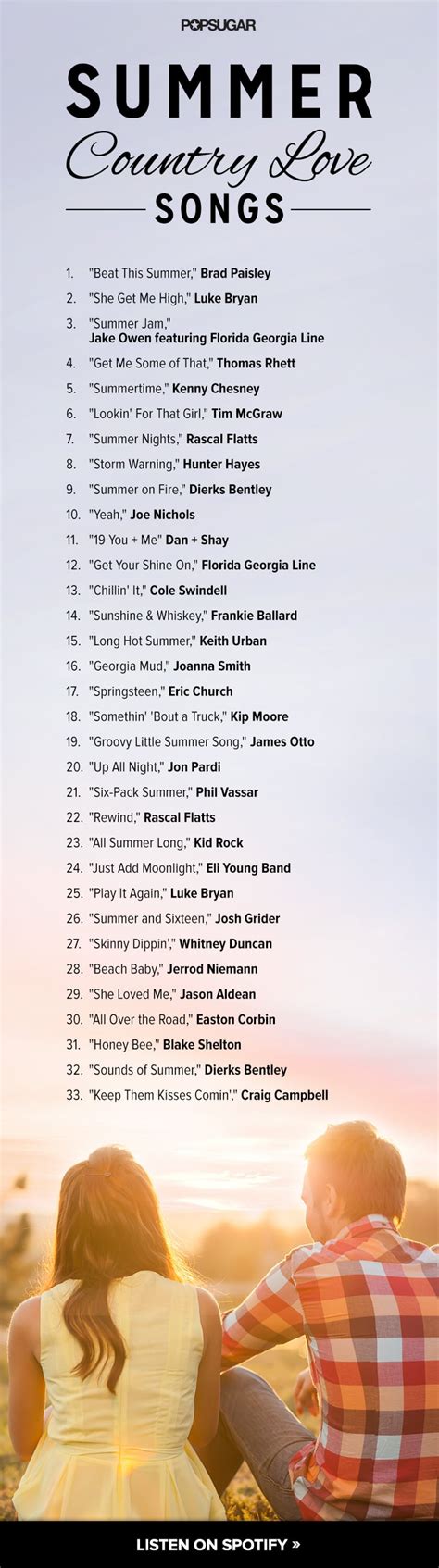 Country Love Songs | Playlists | POPSUGAR Love