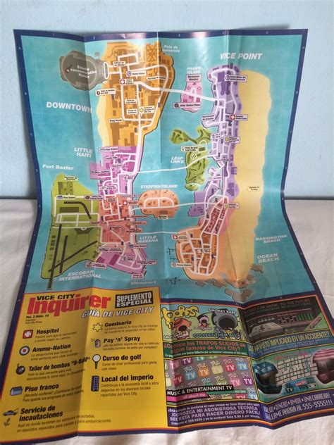 Grand Theft Auto Vice City Stories Map