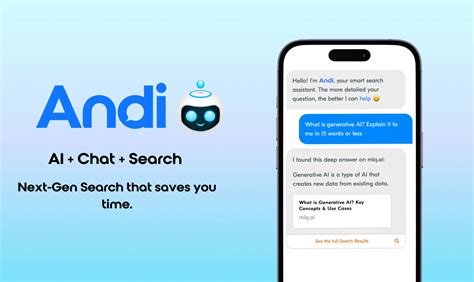 Andi | AI search tool | Smart AI Finds