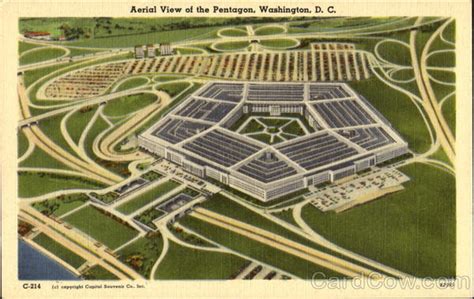 Aerial View Of The Pentagon Washington, DC Washington DC