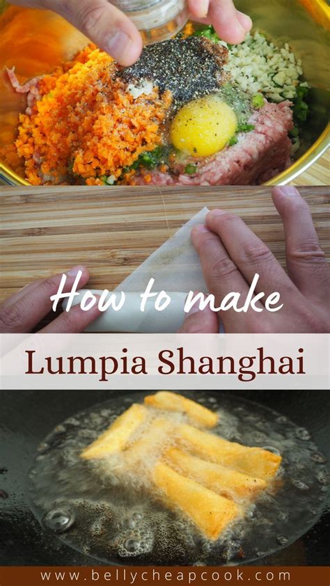 Easy Asian Recipe - Lumpia Shanghai | Easy asian recipes, Philapino recipes, Easy filipino recipes