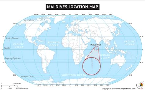 Where is Maldives Located? Location map of Maldives