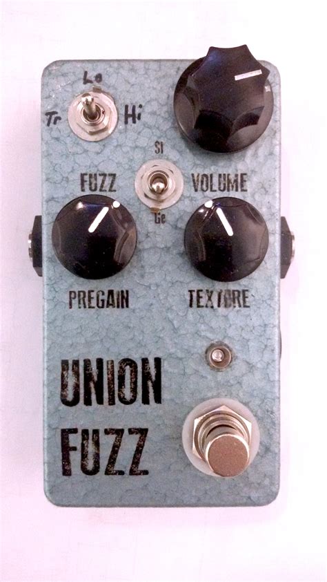 JDM Pedals Union Fuzz Switchable Germanium/Silicon Fuzz Pedal - JoeDocMusic