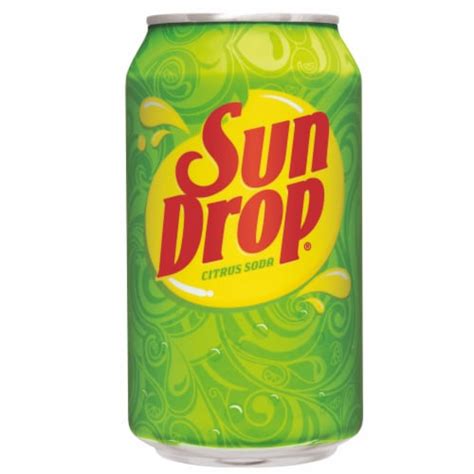 Sun Drop Citrus Soda, 12 cans / 12 fl oz - Harris Teeter