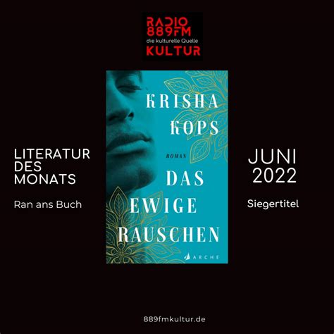 Literatur des Monats - Krisha Kops - Das ewige Rauschen - 889FM Kultur
