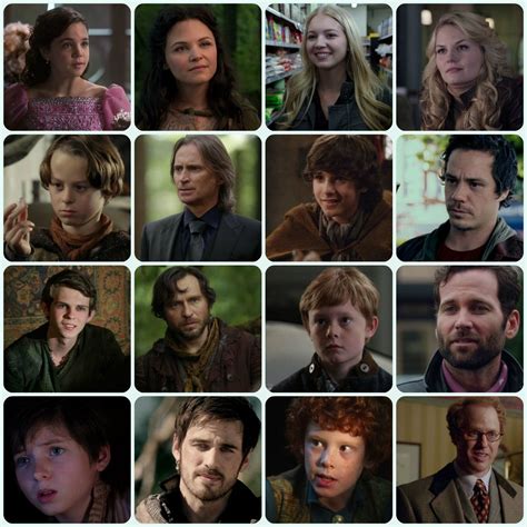 OUAT - Great Cast of younger versions of the characters