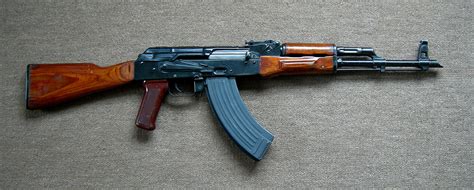 Akm Assault Rifle Full HD Wallpaper and Background Image | 3264x1310 | ID:342144