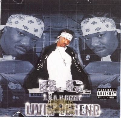 B.G. - Livin' Legend: 1st Press. CD | Rap Music Guide