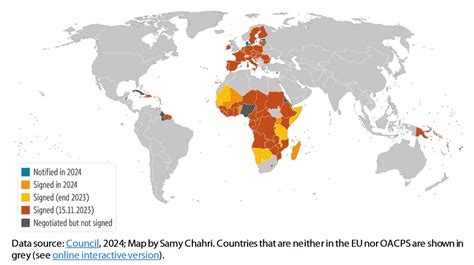 Signatories of the Samoa Agreement | Epthinktank | European Parliament