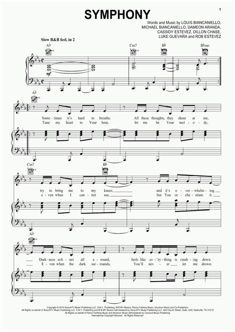 Symphony Piano Sheet Music | OnlinePianist