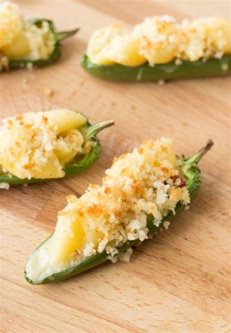 Macaroni and Cheese Stuffed Jalapeños | That Oven Feelin' | Starters recipes, Macaroni and ...