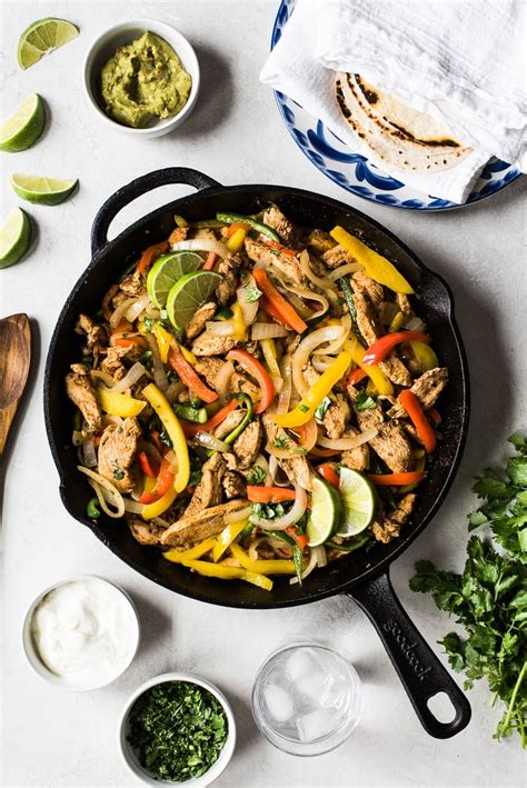 30 Minute Chicken Fajitas - Isabel Eats {Easy Mexican Recipes}