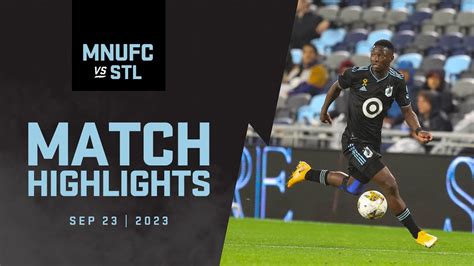 HIGHLIGHTS: Minnesota United FC vs. St. Louis City SC | September 23 ...