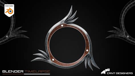 Fantasy Chakram Weapon In Blender _ Blender Weapon Modeling #27 - YouTube