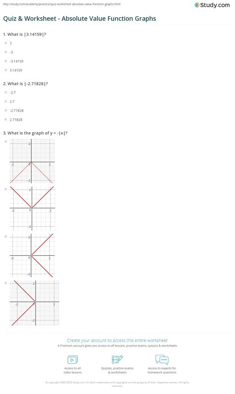 Graph The Function Worksheet - Printable And Enjoyable Learning