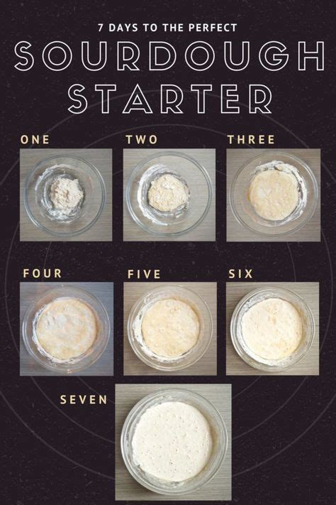 Sourdough Starter Feeding Chart