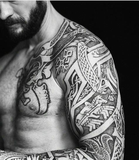 Norse Tattoo, Tatto Viking, Viking Tattoo Design, Tattoo Designs Men ...