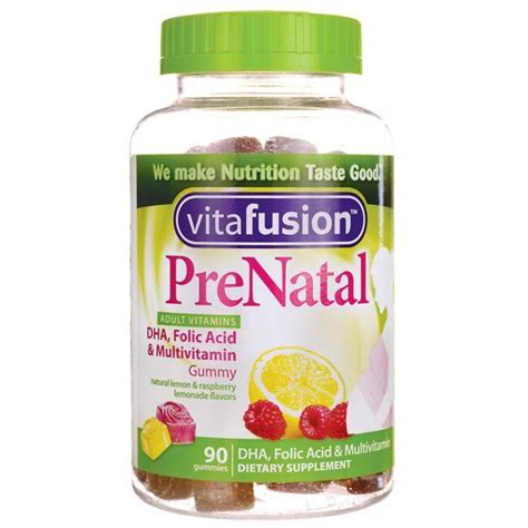 Vitafusion Prenatal Nutrition Facts | Besto Blog