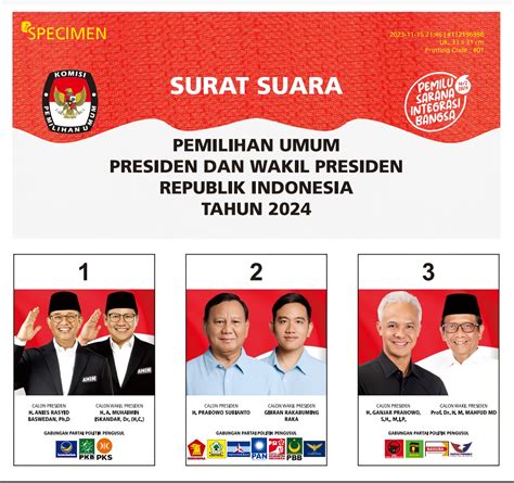 5 Jenis Surat Suara Pemilu 2024 dan Perbedaannya, Wajib Diketahui Pemilih!