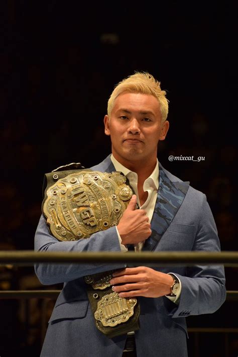 Kazuchika Okada at the 2018 Fan Festa | Japan pro wrestling, Pro ...