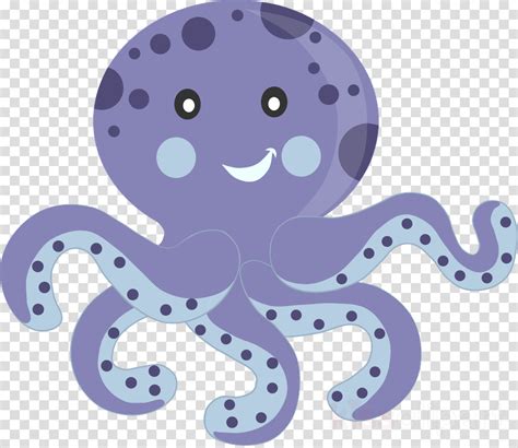 Download Cute Sea Animals Png Clipart Sea Creatures Clip Art - Cute Sea ...