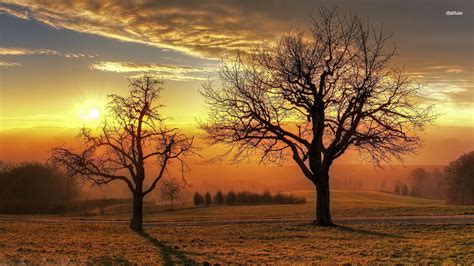 Late Autumn Sunset Wallpapers - Wallpaper Cave