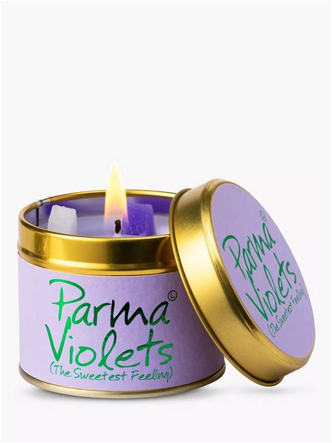 Lily-flame Parma Violet Scented Candle Tin at John Lewis & Partners