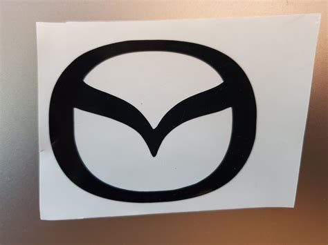 Mazda logo vinyl sticker | Etsy