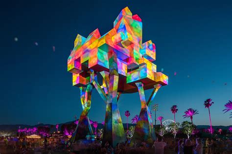 coachella's oversized art installations amaze + amuse fun-loving festival-goers