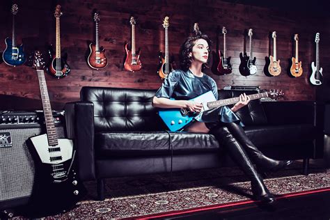 St. Vincent Talks Crafting Signature Ernie Ball Guitar in New Video | Ernie Ball Music Man