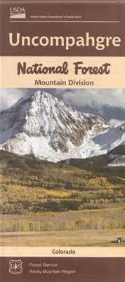 Map: Uncompahgre National Forest Mountain Division | Wide World Maps ...