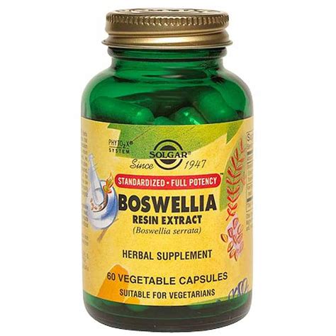 Boswellia Resin Extract, Solgar