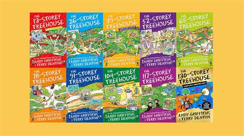 Andy Griffiths and Terry Denton’s Treehouse books in order - Pan Macmillan