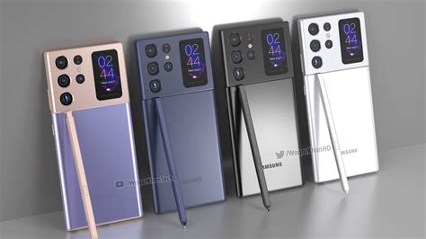 Samsung Galaxy Note 21 Ultra Has a Second Screen At the Back – Concept Phones