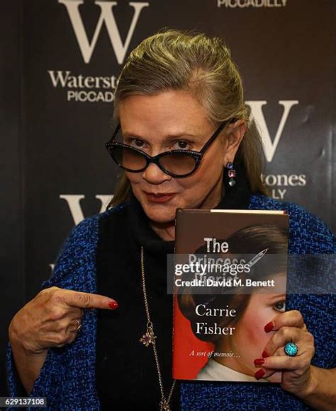 Carrie Fisher Book Signing For The Princess Diarist Photos and Premium ...