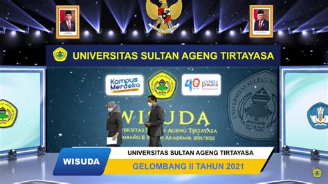 659 Mahasiswa Untirta Ikuti Wisuda Virtual Hari ini – BidikUtama.com