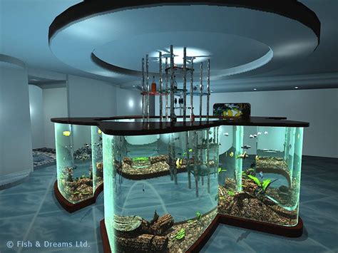 11 Sample Modern Fish Tank Designs With New Ideas | Home decorating Ideas