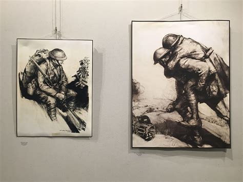 WWI Exhibit | Art gallery, Painting, Exhibition