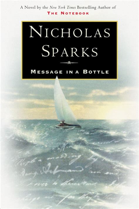 Nicholas Sparks Message in a Bottle