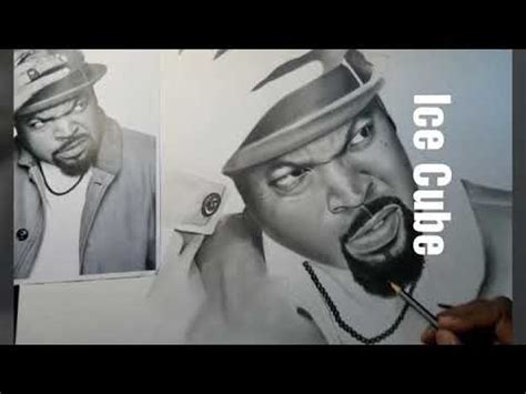 REALISTIC ICE CUBE DRAWING - YouTube