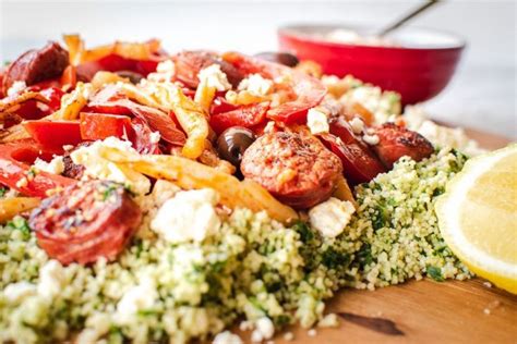 This Jamie Oliver inspired salad of Couscous with Squid and Chorizo is a family favorite because ...