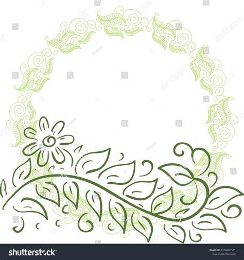 Green Nature Background Vector Illustration Stock Vector (Royalty Free ...