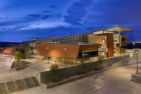 an image of a building that is lit up at night