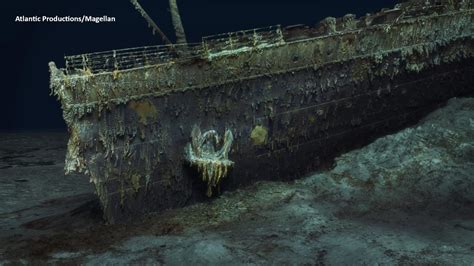Titanic Real Pictures Underwater