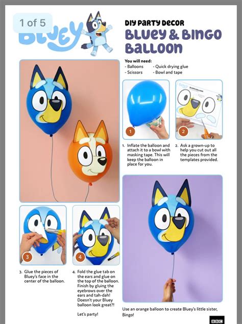 Free Bluey Party Printables