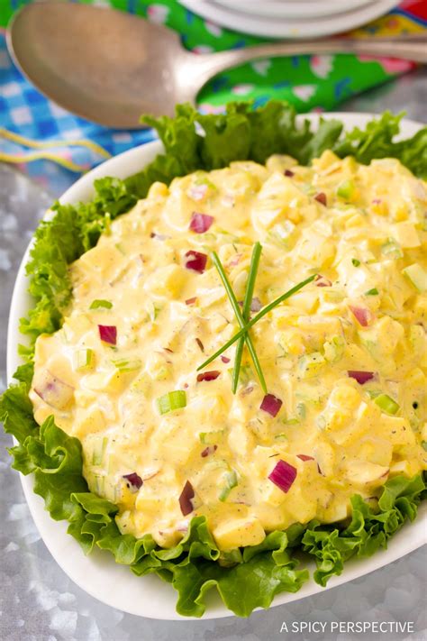The Best Classic Egg Salad Recipe - A Spicy Perspective